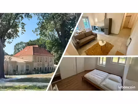 t3 meublé neuf de 63 m² avec jardin privatif de 80 m²