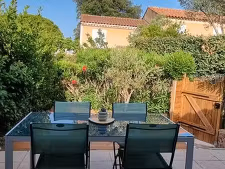 location a l'année bastidon 2 pièces 32m² meublée jardin place de parking  piscine  clim