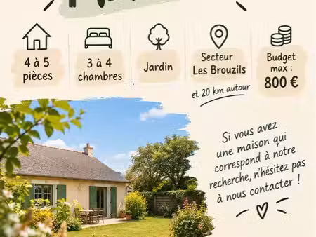 recherche maison 800