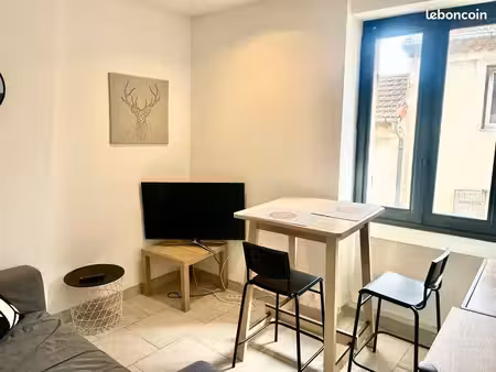 25m2 meublé direct propriétaire centre ville