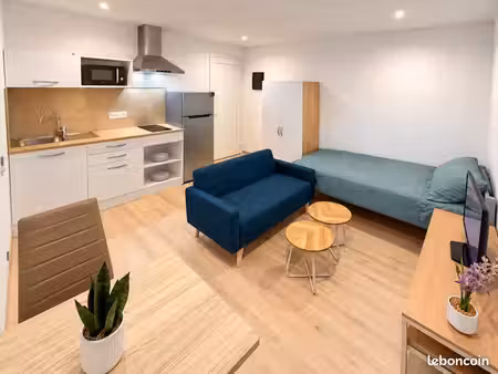 studio meublé de 19 m² entièrement rénové  situé en plein centre de vichy