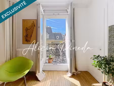 asnières – bécon | 3 pièces rénové – balcon filant – proche gare - cave et remise