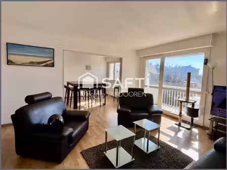 coup de cœur – bel appartement 3 chambres - balcon - garage