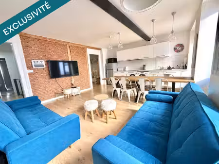 duplex en plein centre ville  comme une maison