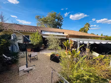 villevieille – appartement t5 avec jardin - domaine de pondres – village des seniors