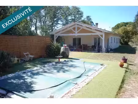 maison contemporaine 137 m² – terrain 2 700 m² avec piscine – étauliers