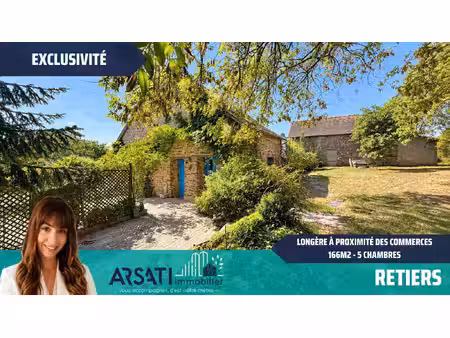 maison 166 m² – 5 chambres – terrain 900 m² – retiers (3