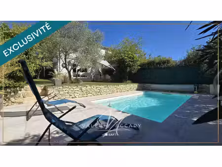 rocbaron : maison de 90 m² avec 3 chambres  terrain de 560 m² avec piscine...