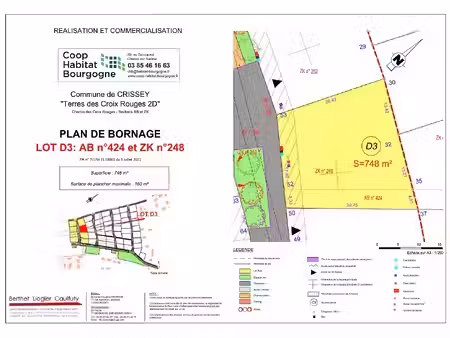 les terres des croix rouges tranche 2 - lot d3