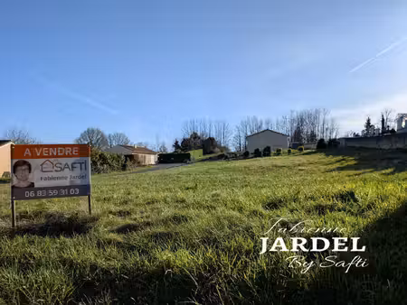 terrain 1 139 m² viabilise - sans abf - assainissement collectif
