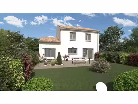 terrain avec maison neuf à vendre