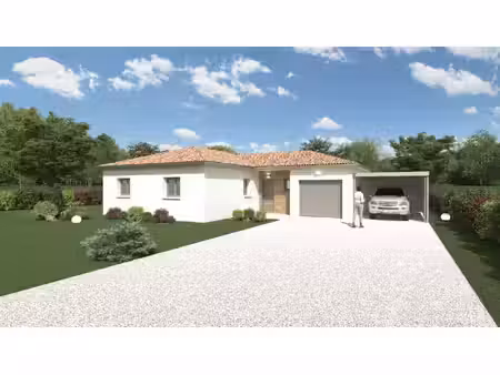 terrain avec maison neuf à vendre