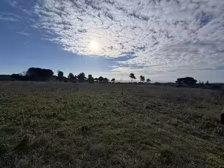 terrain agricole! vue panoramique sur létang de thau! loupia