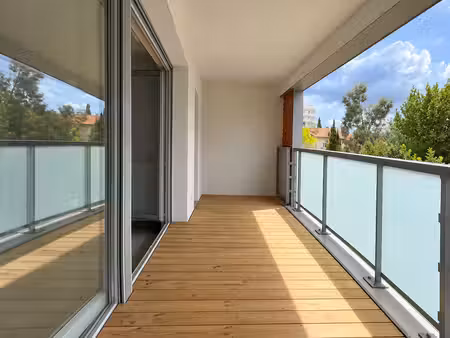 appartement toulouse 3 pièces de 63m² + balcon + parking ! patte d'oie / bourrassol