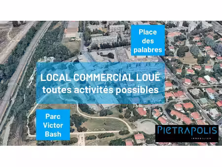 les clochettes - local commercial loue - toutes activités possi
