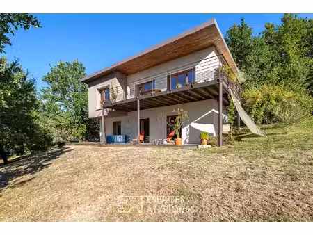 maison d'architecte en forêt de saint astier