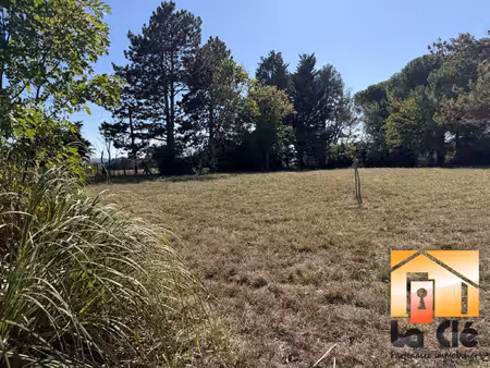 vente terrain à bâtir - 5 minutes d'agen