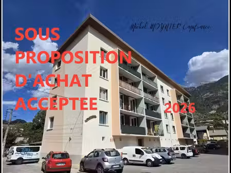 appartement à vendre l'argentiere la bessee 3 pièce(s) 58m2 145 000€