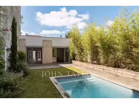loft neuf - 4 chambres - jardin - piscine - caudéran - john taylor bordeaux