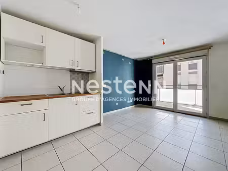 meyzieu appartement f2 de 42 m² - balcon - garage - cave