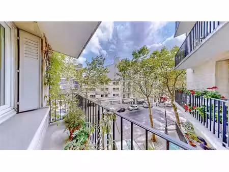 paris 20ème / appartement de 3 pièces avec balcons