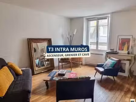 vente appartement 3 pièces à saint-malo (35400) : à vendre 3 pièces / 54m² saint-malo
