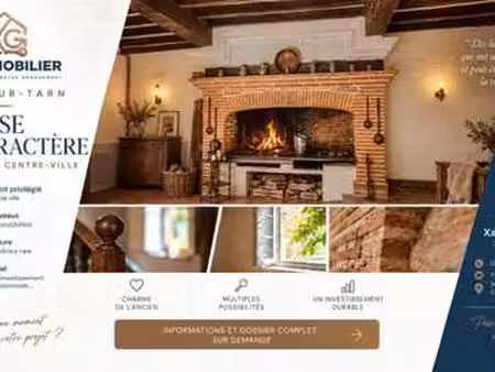 vente maison à lisle-sur-tarn (81310) : à vendre / 320m² lisle-sur-tarn