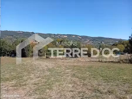 terrain 1 000 m² saint amans soult