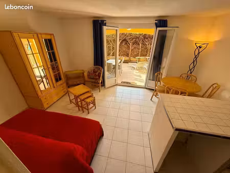 appartement 2pcs meublé 30m2  la croix-valmer