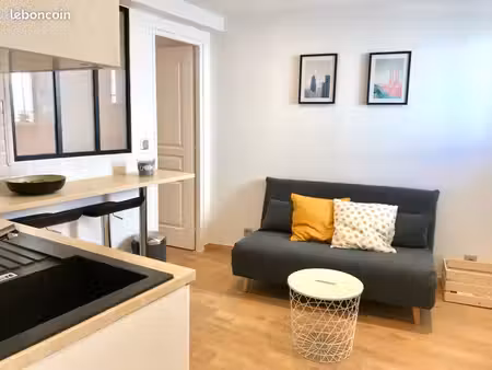 t2 meublé 24m2 - vauban - rdc - 750 cc