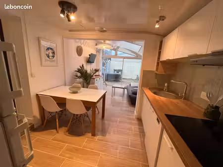 maison meublée rénovée 46 m² pornic gourmalon avec extérieur