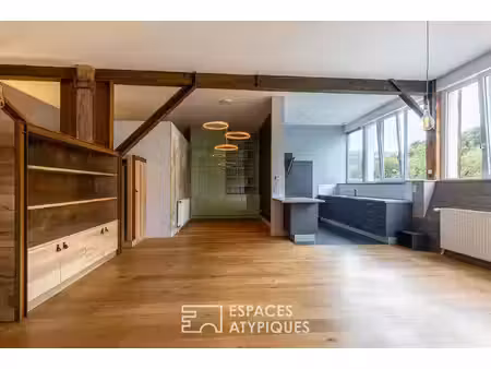 loft réinventé entre ville et nature