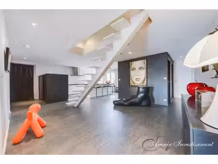 coeur bellecour - t4 meuble - 162m2 - cave - parking