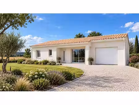 terrain avec maison neuf à vendre
