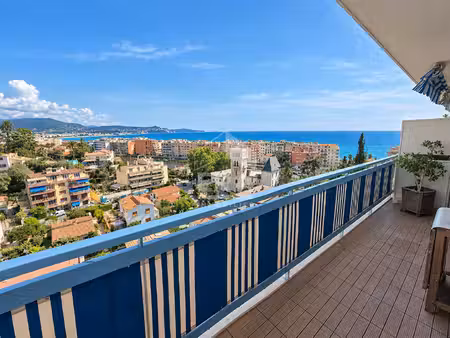nice fabron - les bosquets - 3 pièces 73m² vue mer et collines  terrasses  stationnement  