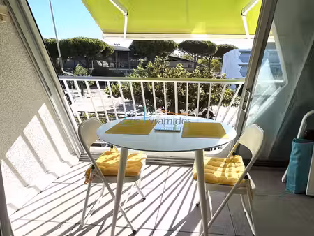 studio rénové - loggia + parking