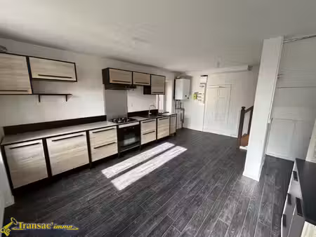 maison 3 pièces 64m2 avec garage et jardin