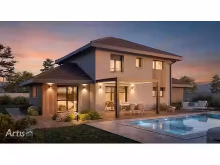 terrain avec maison neuf à vendre