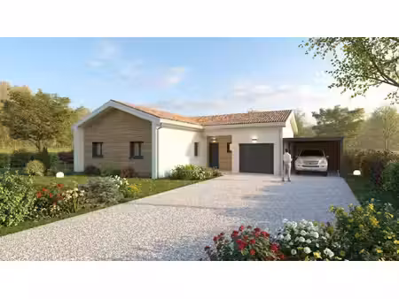 terrain avec maison neuf à vendre