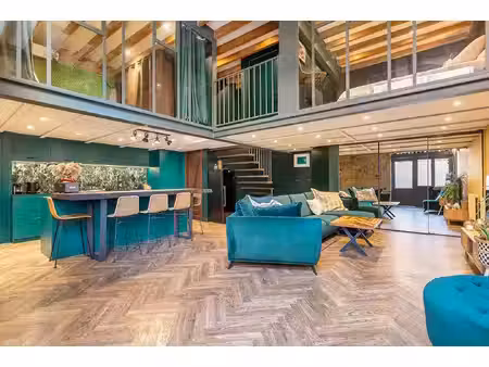 loft intimiste à la rénovation contemporaine