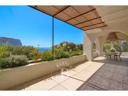 location meublee - cassis - proche centre - vue panoramique mer et cap canaille - 3 chambr