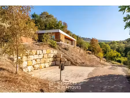 maison bioclimatique avec sa vue dégagée