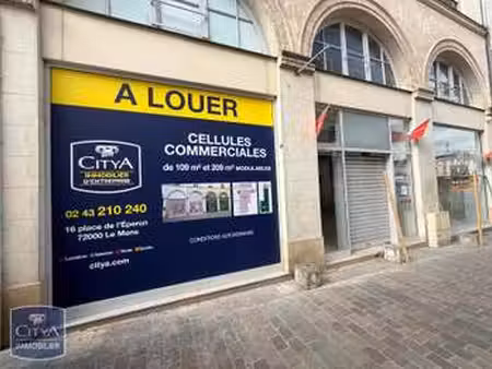 location bureaux et commerces au mans république (72000) : à louer / le mans république