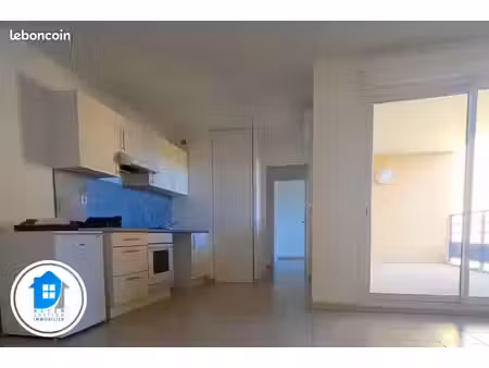 location appartement 43.30m²  2 pièces