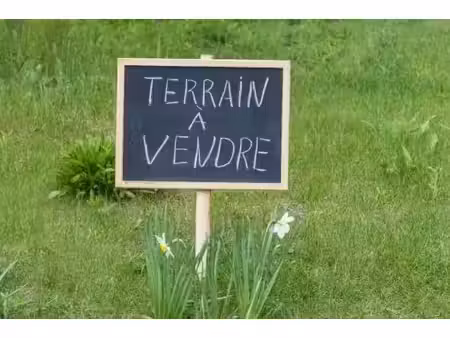 terrain constructible neuf à vendre