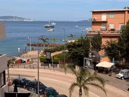 . théoule-sur-mer – studio vue mer  plage à 2 min  parking privé