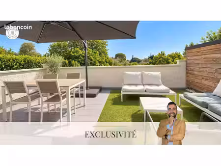 ezio un magnifique t3 avec grande terrasse de 24 m²