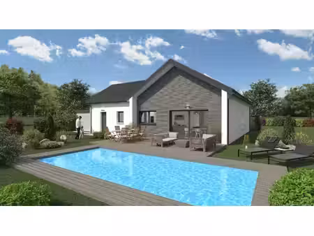 terrain avec maison neuf à vendre