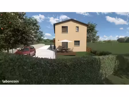 maison 81 m² - 3 chambres avec terrain à lachassagne (69)