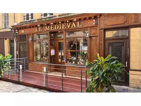 fonds de commerce restaurant “le médiéval” – sedan (cent